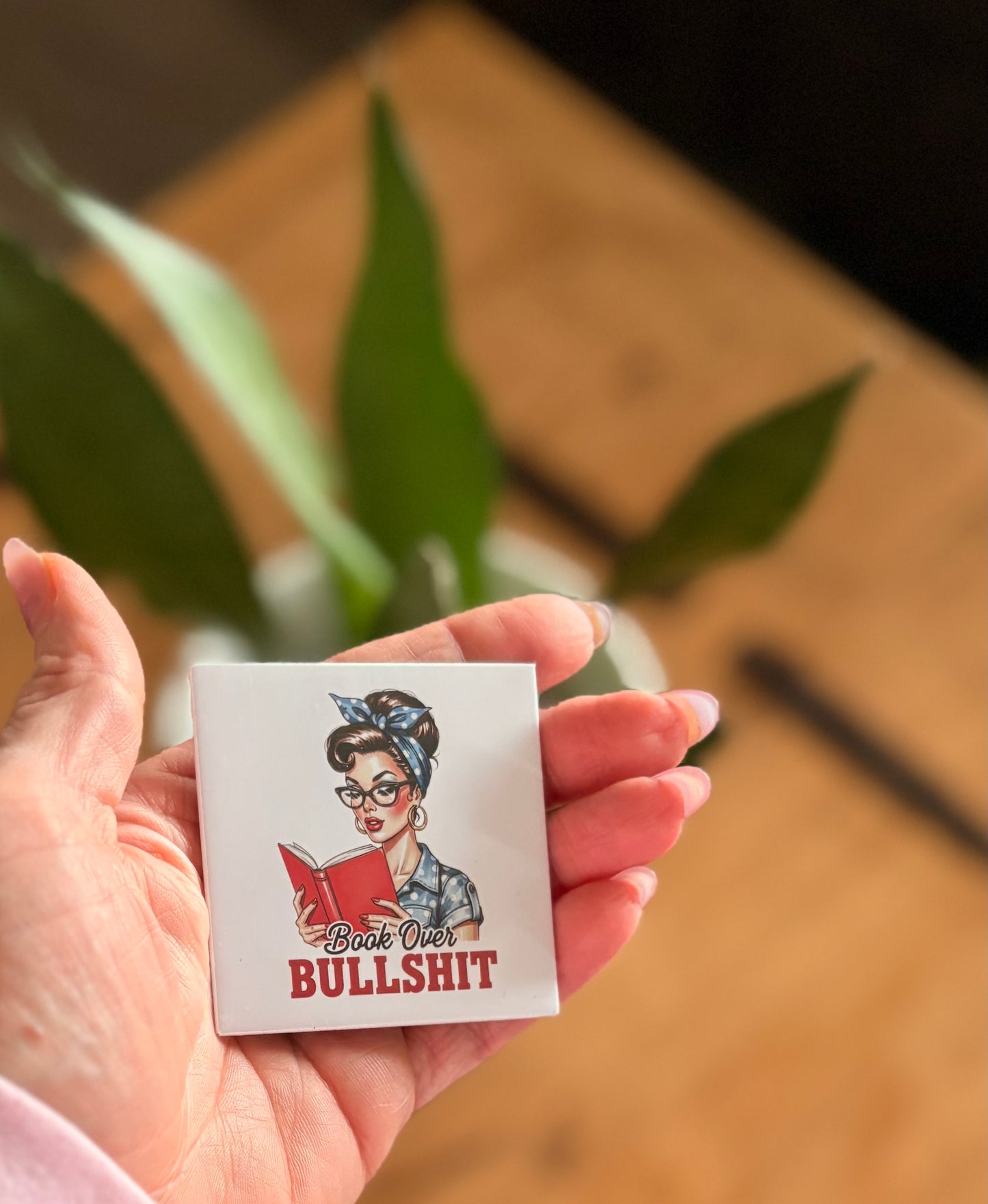 Book over bullshit