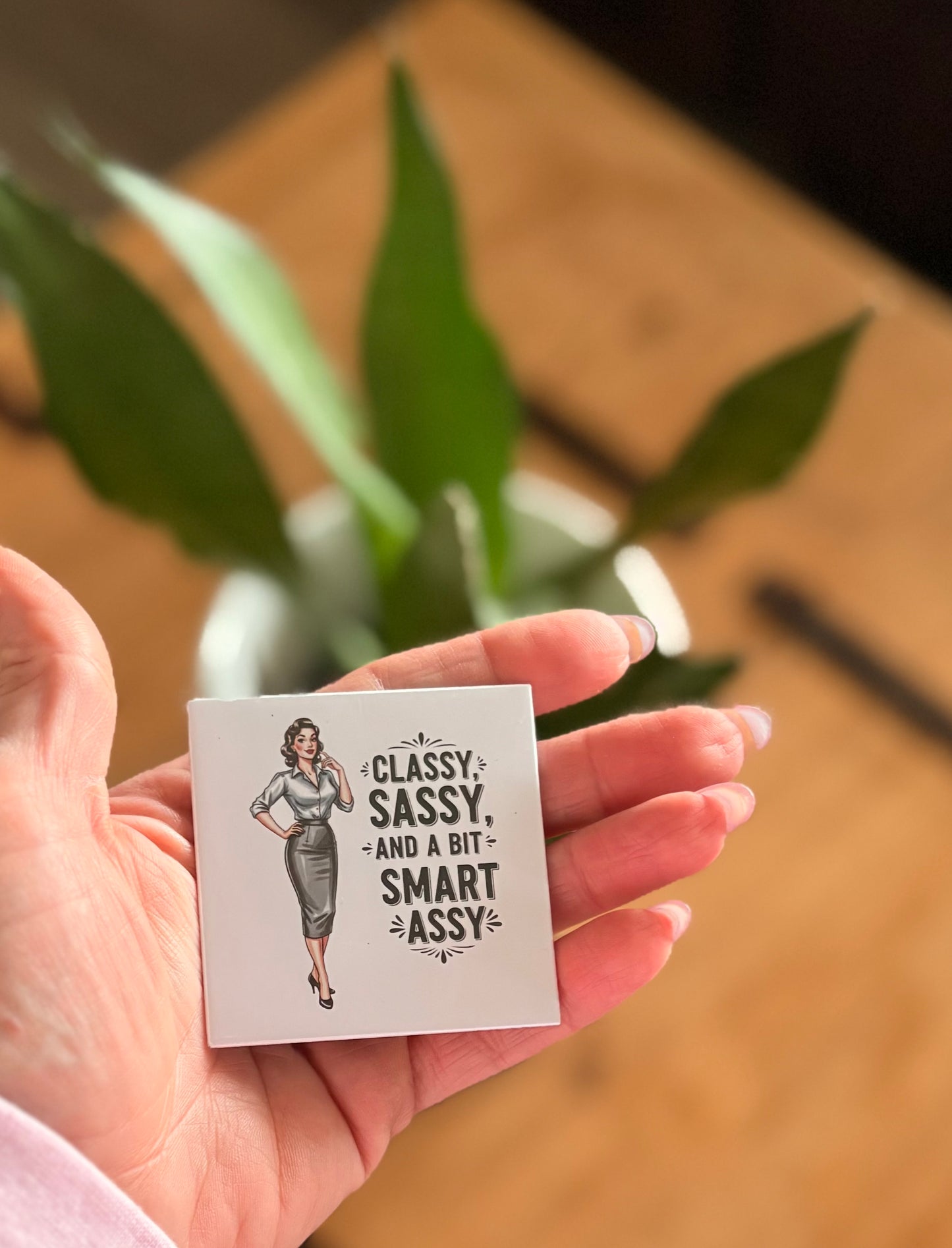 Classy sassy and a bit smart assy